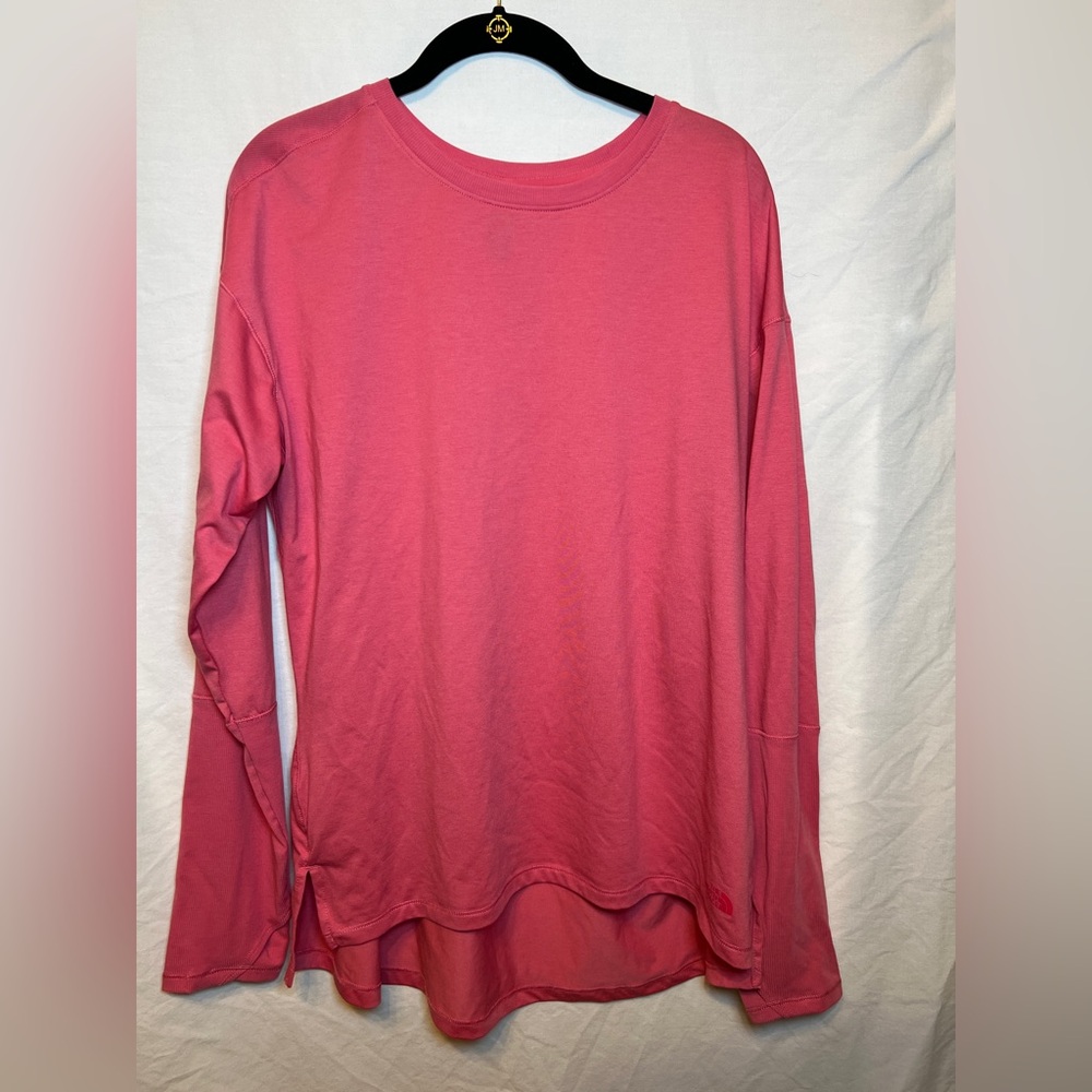 The North Face Women's Long-Sleeve Crewneck Top - Rose Pink